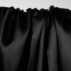 Doublure satin polyester noir - pretty mercerie - mercerie en ligne