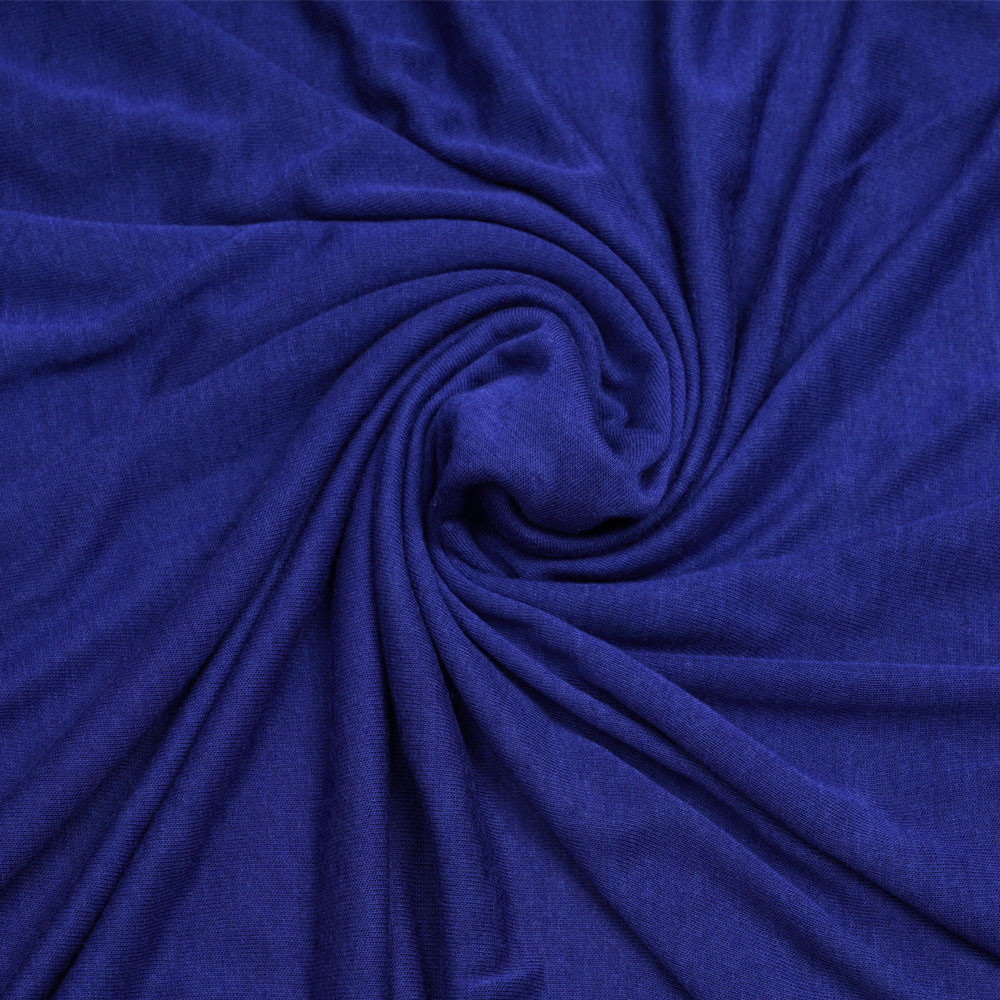 Tissu maille jersey classic blue | Pretty Mercerie | mercerie en ligne