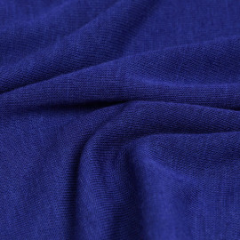 Tissu maille jersey classic blue | Pretty Mercerie | mercerie en ligne