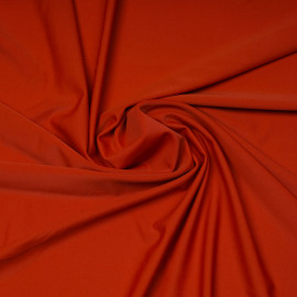 Tissu maillot de bain orange rust | Pretty Mercerie | Mercerie en ligne