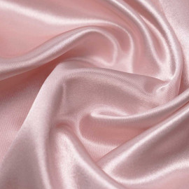 Tissu doublure satin polyester vieux rose | pretty mercerie | mercerie en ligne