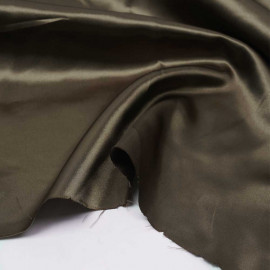 Tissu doublure satin polyester butternut | pretty mercerie | mercerie en ligne