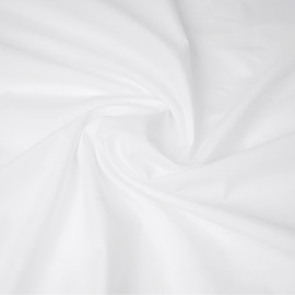 Tissu popeline de coton blanc | Pretty Mercerie | mercerie en ligne