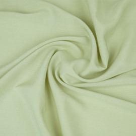 Tissu viscose uni - vert pastel
