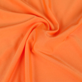 Tissu lycra - maillot de bain - néon - orange