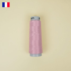 Cône de fil mousse à coudre rose blush haute ténacité 1000 m | fabrication française