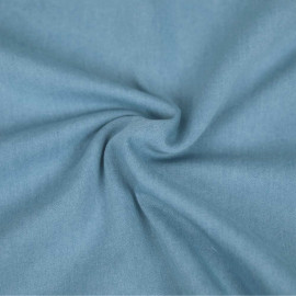 Tissu denim tricoté de coton stretch - Bleu clair