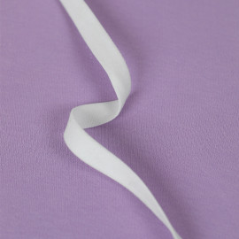12 mm - Ruban élastique lingerie doux - blanc