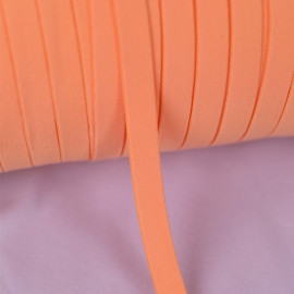 10 mm - Ruban élastique lingerie doux - corail