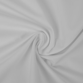 Tissu toile de polycoton Melchior sergé 190 gr - blanc