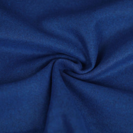 Tissu drap de laine - uni - bleu royal