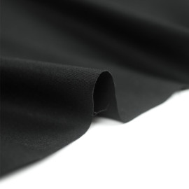 Tissu chino noir - 210gr