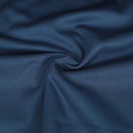 Tissu jersey maille Milano de viscose - uni - Bleu foncé